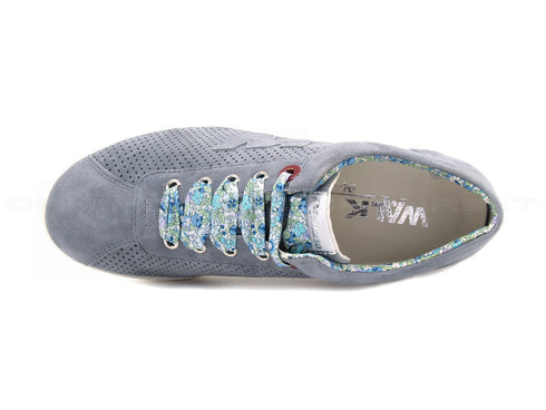 Melluso walk scarpe stringate donna blu